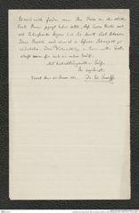 Nachlass Franz Steindachner, Brief von Eduard Graeffe an Franz Steindachner (26.01.1881), Inv.Nr. 173.02, Seite 2